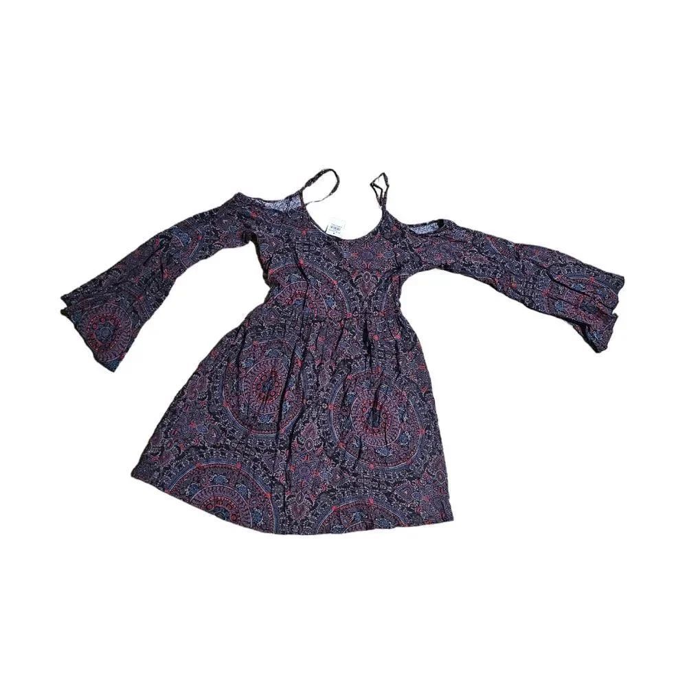 Women's ABERCROMBIE & FITCH Boho Long Sleeves Top XS